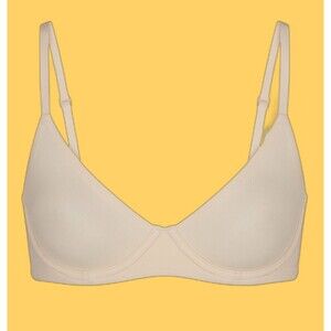NWT 46DDD SKIMS Fits Everybody Unlined Demi Bra Sand Color BR-UWR-2293 Fast Ship